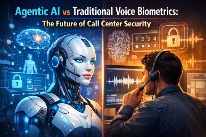 Agentic AI vs Traditional Voice Biometrics The Future of Call Center Security agentic ai pindrop anonybit